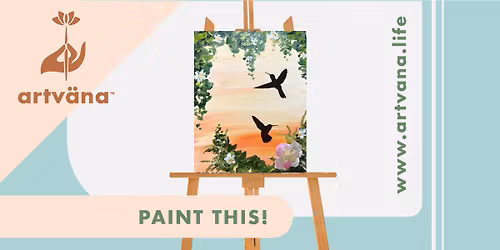 Artvana Paint & Sip at the 15% Board Game Cafe Tacoma April 2026