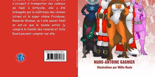 Renarde-woman au Salon de Noël de Saint-Albert 2025