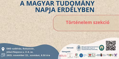 MTNE 2025 - T\u00f6rt\u00e9nelem szekci\u00f3