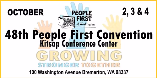 People First of WA - State Convention