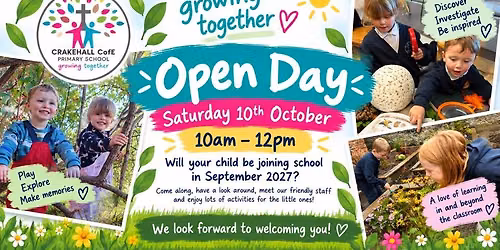 Crakehall CE Primary School Open Day