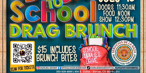 Drag Brunch Fundraiser