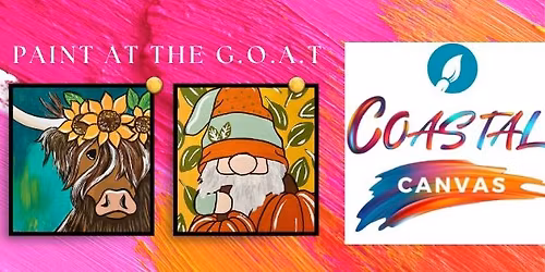 Paint Night at The G.O.A.T