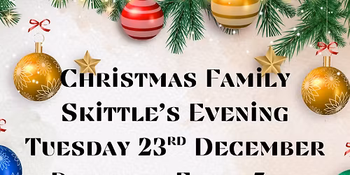 Christmas Skittles Night