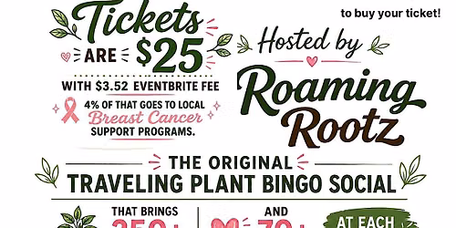 Plant Bingo at Drafting Table Brewing Co. in Wixom \/ 80+ houseplants won!
