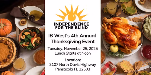 4th Annual Thanksgiving Event - Lunch Free To The Public