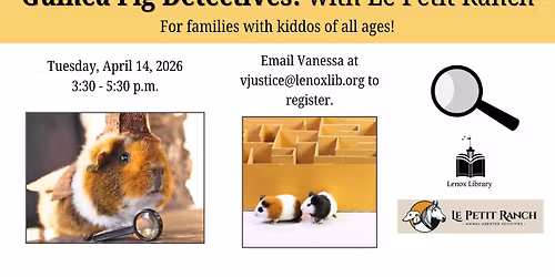 Guinea Pig Detectives! with Le Petit Ranch