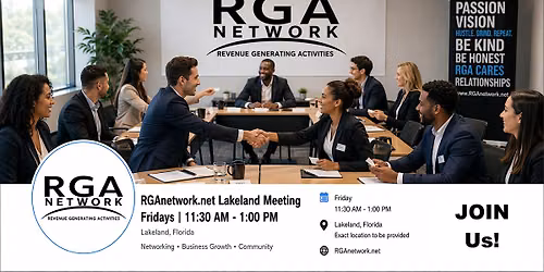 Lakeland Professionals,  Business Networking Lunch - Friday - I-Hop