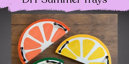 DIY Summer Trays @ Mamma Mia 