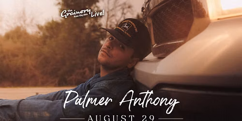 Palmer Anthony at The Grainery Live! Nashville Night!