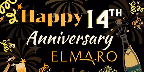 Celebrate Elmaro's 14th Anniversary!