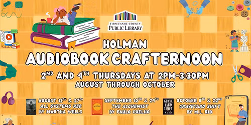 Audiobook Crafternoon for Adults