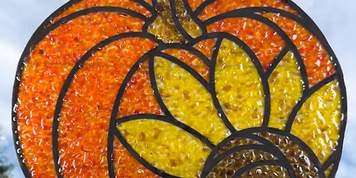 Shattered Glass- Pumpkin \/Sunflower