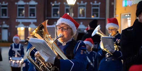 Mors\u00f8 Garden spiller i g\u00e5gaden \ud83c\udf84