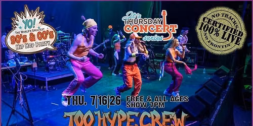 Too Hype Crew at \u201cIt\u2019s Thursday\u201d Concert Series in Antioch, IL
