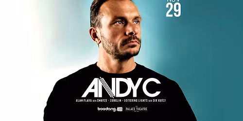 Andy C - The Palace Theatre
