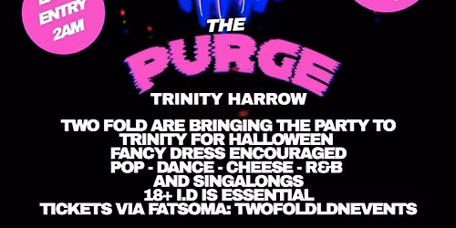 Two Fold Halloween Lauch At Trinity Harrow