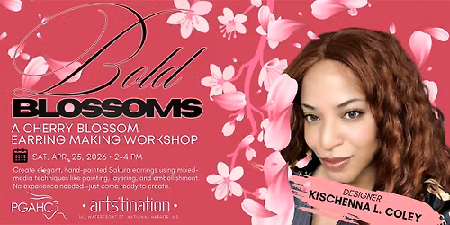 Bold Blossoms: Cherry Blossom Earring Workshop