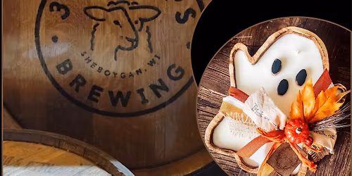 3 Sheeps Pour & Sip Ghost Candle Class