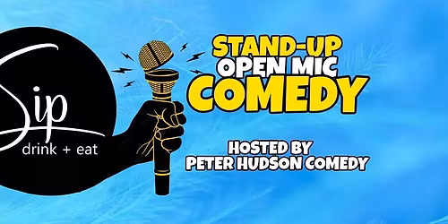 Stand-Up Open Mic Comedy at SIP Pub