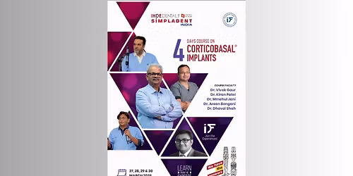 FOUR DAYS COURSE On Corticobasal\u00ae Implant - Immediate Functional Loading Strategic Implantology 