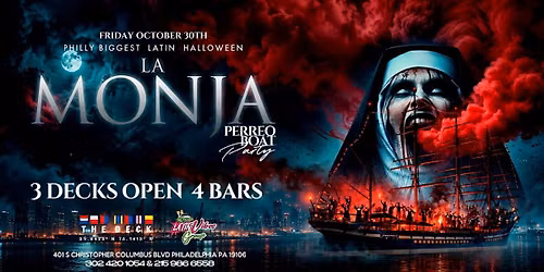LA MONJA: PERREO BOAT PARTY \u26d3\ufe0f \u23b8  MOSHULU