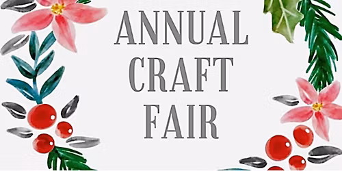 Annual Craft Fair and Bazaar