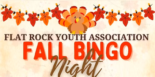 \ud83c\udf42Fall Bingo Night!