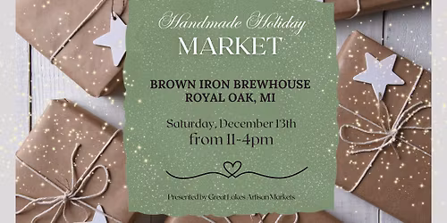 \ud83c\udf81 Handmade Holiday Market with GLAM