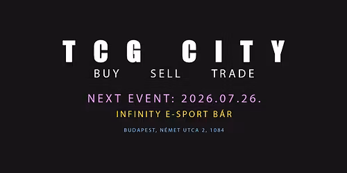 TCG City Budapest V. - Pok\u00e9mon k\u00e1rtya cserebere