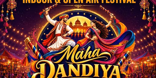 Maha Dandiya Utsav 2026 @ Jayamahal Palace