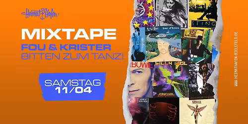 MIXTAPE: Fou & Krister bitten zum Tanz \/\/ 80s bis heute 