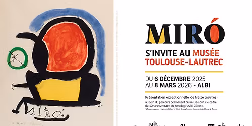 Conf\u00e9rence "Joan Mir\u00f3 : La couleur de mes r\u00eaves"