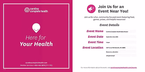 Carolina Complete Health Baby Community Shower