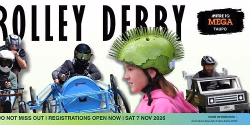 TROLLEY DERBY Taupo Blue Light 2026