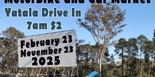 Rusty and Dusty Motorbike and Car Market Yatala, QLD.