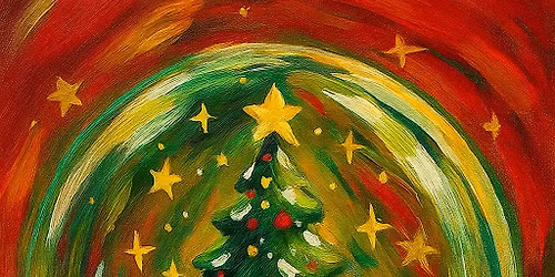 Christmas at When Pigs Fly Paint Night