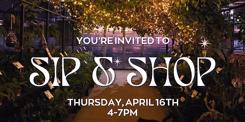 \ud83c\udf39 Roses & Ros\u00e9 Sip & Shop \ud83c\udf77