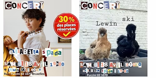 Concerts Elisabetta Spada et LewinSki
