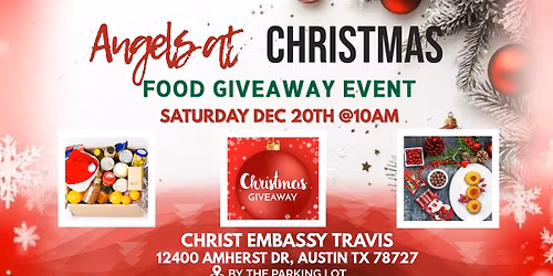 Angels at Christmas: A Food Giveaway Event