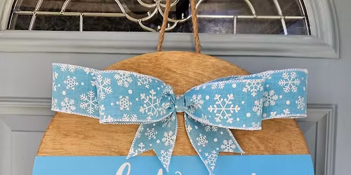 Winter Door Sign Class