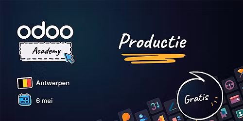 Odoo Academy Productie - Antwerpen
