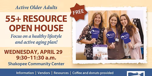 Active Older Adults - 55+ Resource Open House