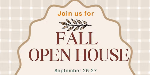 Fall Open House 2026