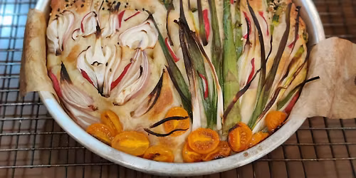 Decorated Focaccia