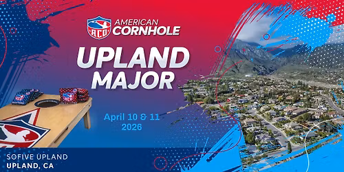 ACO Upland Major - AMERICAN CORNHOLE ORGANIZATION TOURNAMENT