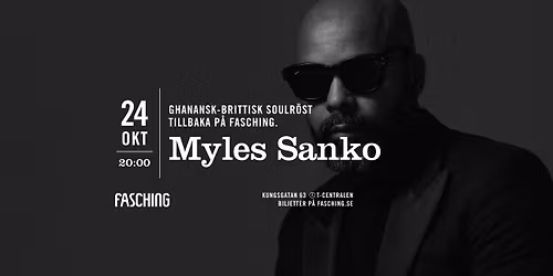 Myles Sanko | Fasching, Stockholm