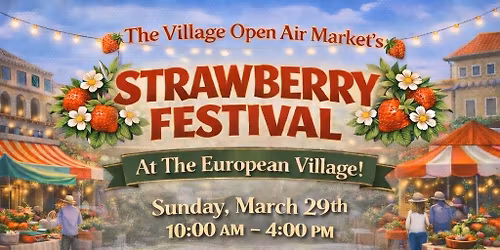 Strawberry Fest at The European Village in Palm Coast