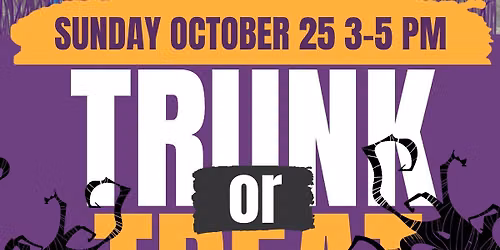Trunk or Treat & Chili Cookoff