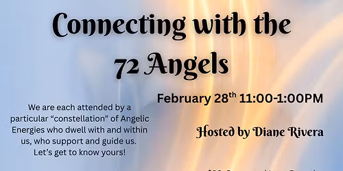 Connecting with the 72 Angels